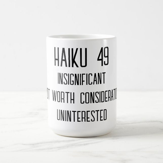 HAIKU 49 KAFFEETASSE (Mittel)