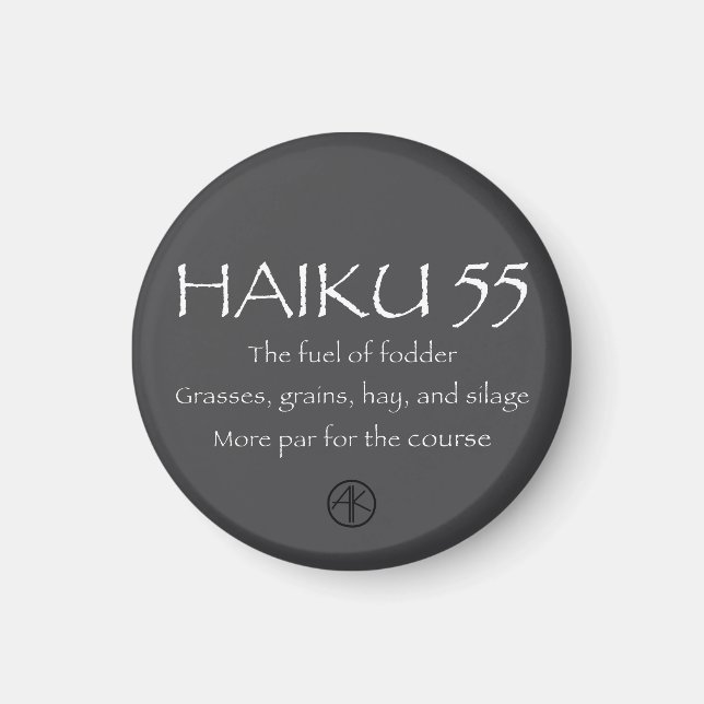 HAIKU 55 MAGNET (Vorne)
