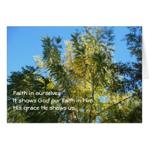 Haiku/arbres de foi sur la carte
