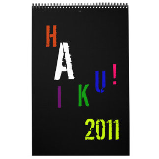 HAIKU ! CALENDRIER MURAL 2011