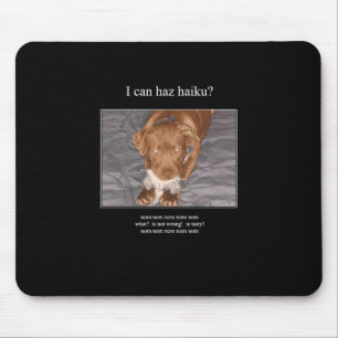 Haikukatze 6 mousepad