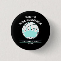 Haikyuu | Aoba Johsai Volleyball-Verein-Knopf (1)