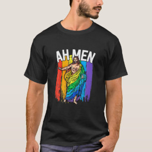 Hail Gay Satan LGBT Goth Gay Pride Funny Hail Gay T-Shirt