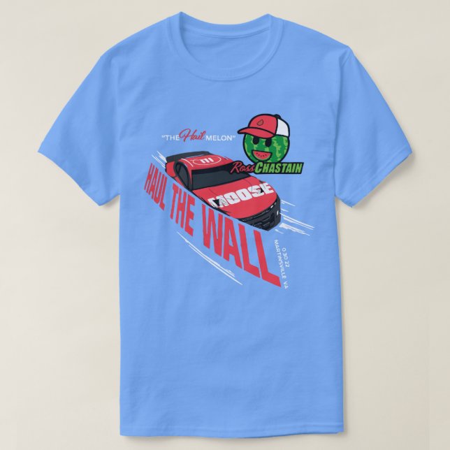 Hail Haul, die Wall Nascars Racing Wa T-Shirt (Design vorne)