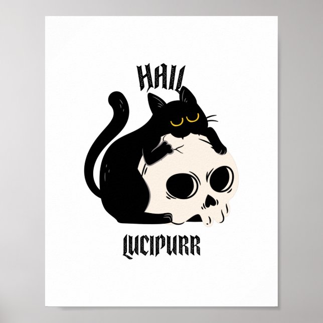 Hail Lucipurr Poster (Vorne)
