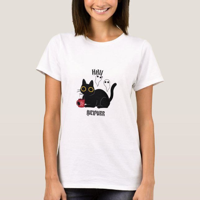 Hail Lucipurr T-Shirt (Vorderseite)