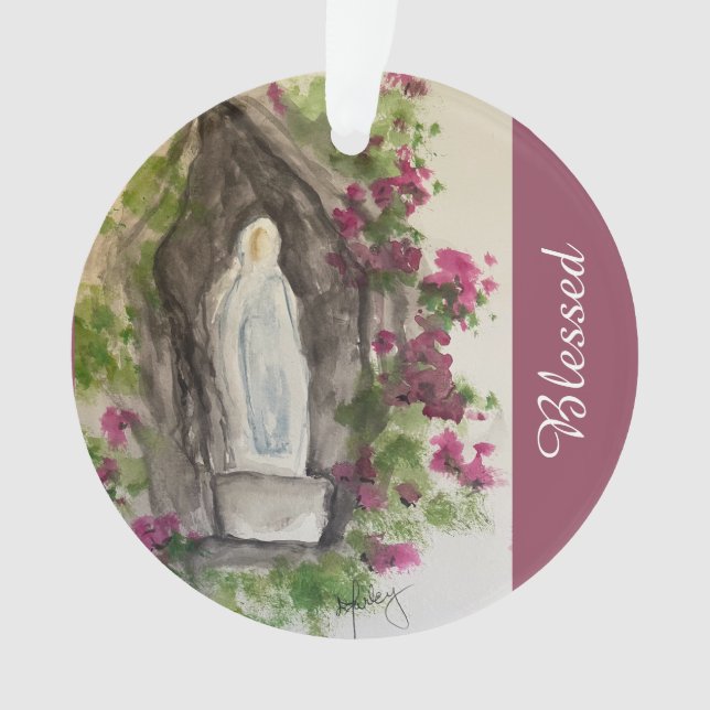 Hail Mary Ornament (Vorderseite)