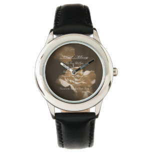 Hail Mary Prayer Armbanduhr