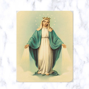 Hail Mary Prayer Card Visitenkarte