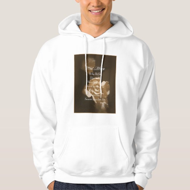 Hail Mary Prayer Hoodie (Vorderseite)