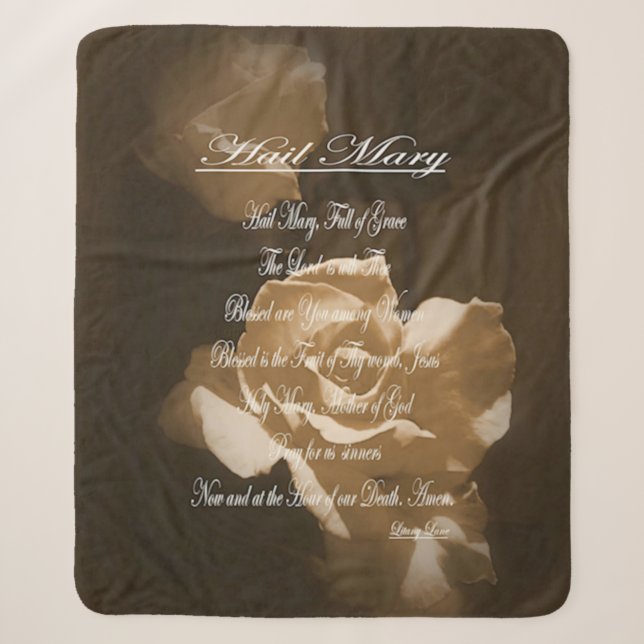 Hail Mary Prayer Sherpadecke (Vorderseite)