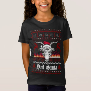 Hail Père Noël vilain Sweat de Noël Famille de jum