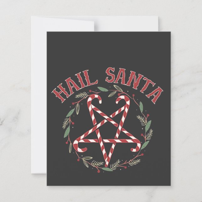 Hail Satan Christmas Krampus Xmas Devil Candy (Vorderseite)