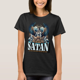 Hail Satan Hail Iowa und vielen Dank für Ihre Zeit T-Shirt
