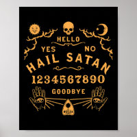 Hail Satan Occult Horror Atheist Wiccan Satanic Ou