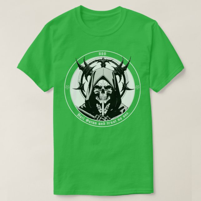 Hail Satanart T-Shirt (Design vorne)