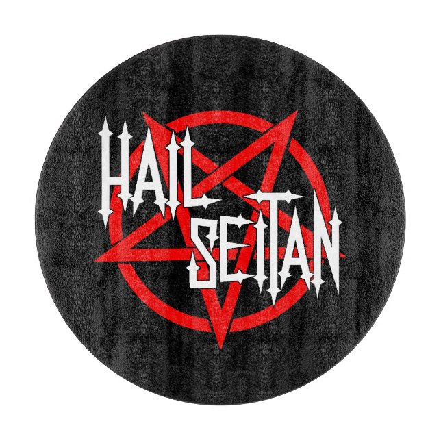 Hail Seitan Cutting Board Schneidebrett (Vorderseite)