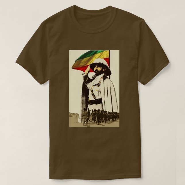 Haile I Selassie T-Shirt (Design vorne)