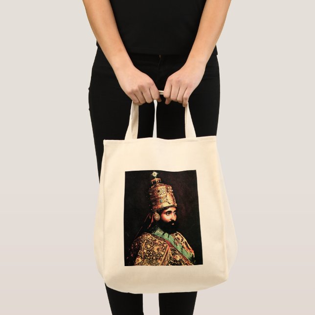 Haile Selassie Empire of Ethiopia Rastafari Bag Tragetasche (Vorderseite (Produkt))