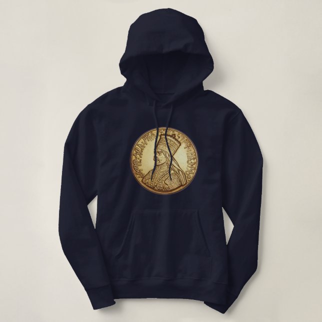 Haile Selassie - Ethiopia Rastafari Queen Hoodie (Design vorne)