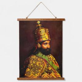 Haile Selassie HIM Jah Rastafari Wandteppich
