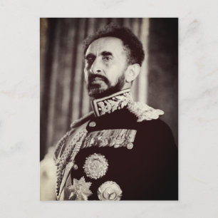 Haile Selassie - HIM - Rastafari - Carte postale