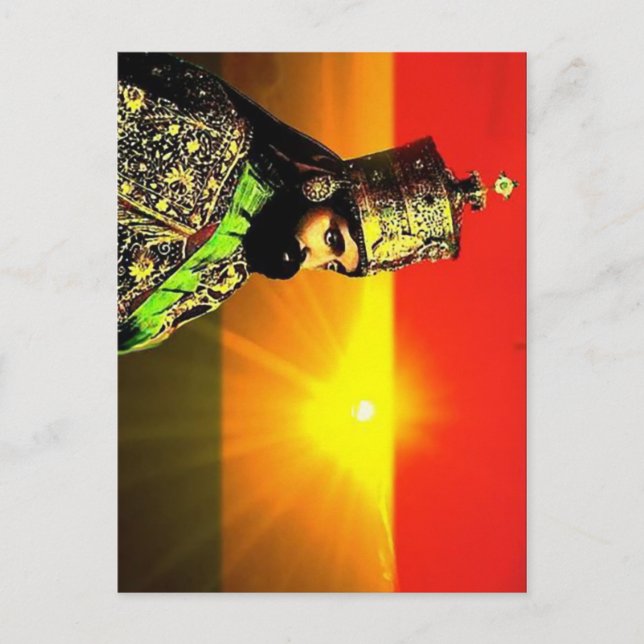 Haile Selassie I - HIM - Jah Rastafari - Carte pos (Devant)