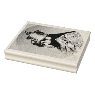 Haile Selassie I Jah Rastafari Holzstempel Gummistempel