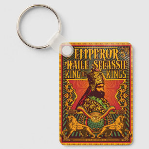 Haile Selassie I Jah Rastafari Rasta Reggae Roots Schlüsselanhänger