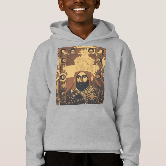 Haile Selassie Jah Rastafari Modern Art Rasta (Devant)