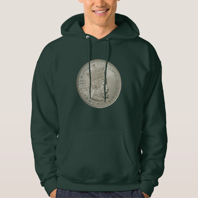 Haile Selassie - Jah Rastafari Rasta Reggae Hoodie (Vorderseite)