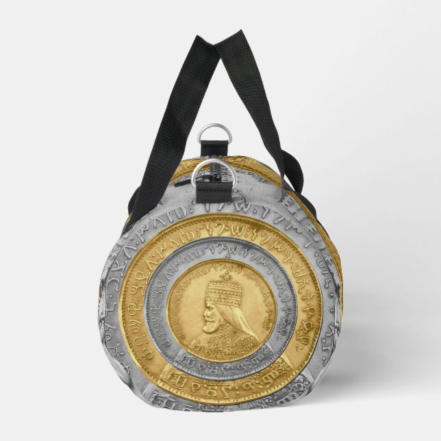 Haile Selassie Jah Rastafari Reggae Rasta Roots  Duffle Bag (Links)