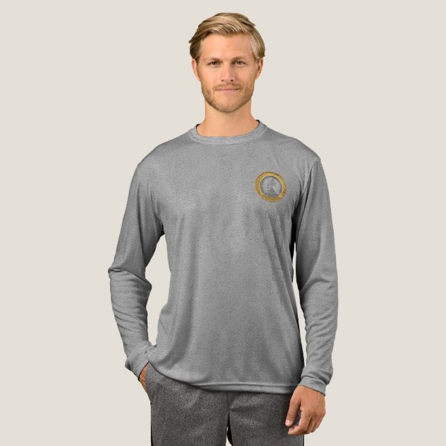 Haile Selassie Jah Rastafari Reggae Rasta Roots  Tri-Blend Shirt (Volle Vorderseite)