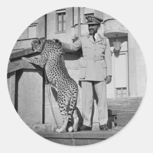 Haile Selassie - Messiah - Jah Rastafari Sticker