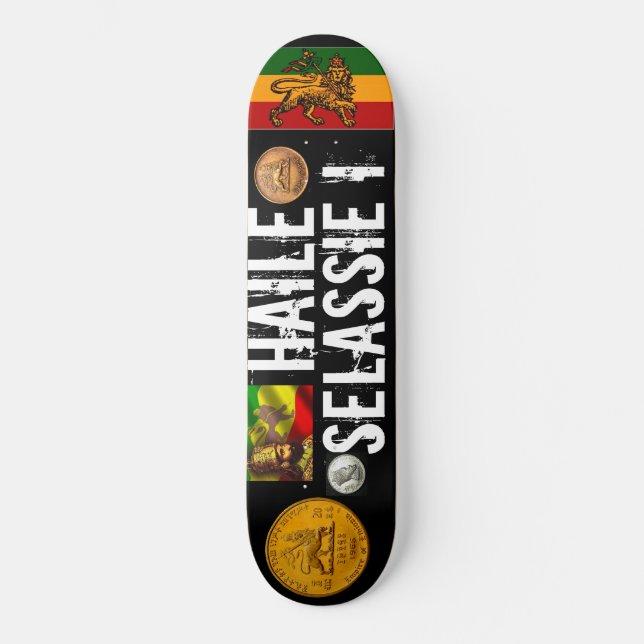 HAILE SELASSIE Skateboard (Vorderseite)