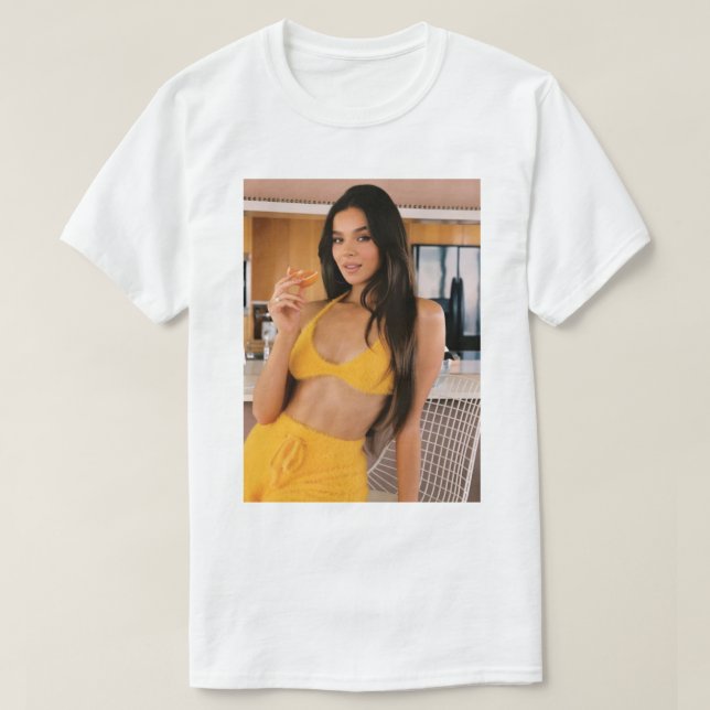 Hailee Steinfeld Geschenk für Boyfriend Hailee Ste T-Shirt (Design vorne)