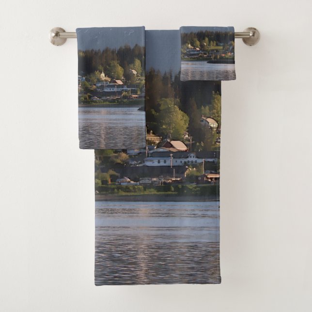 Haines, Alaska - Ensemble de serviettes de bain (En situation)