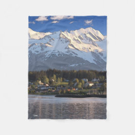 Haines, Alaska - Petite couverture en polaire