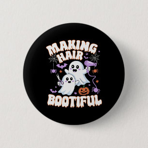 Hair bootischer Halloween Spooky Ghosts Hair mache Button