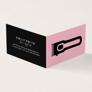 Hair Clipper Barber Hair Stylist Business Card Visitenkarten