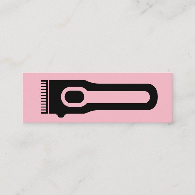 Hair Clipper | Barber | Hair Stylist Mini Visitenkarte (Vorderseite)