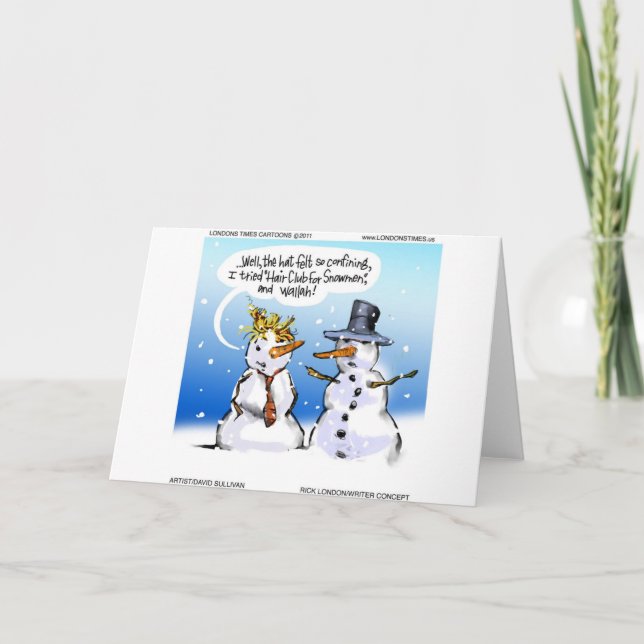 Hair Club für Snowmen Weihnachten (Vorderseite)