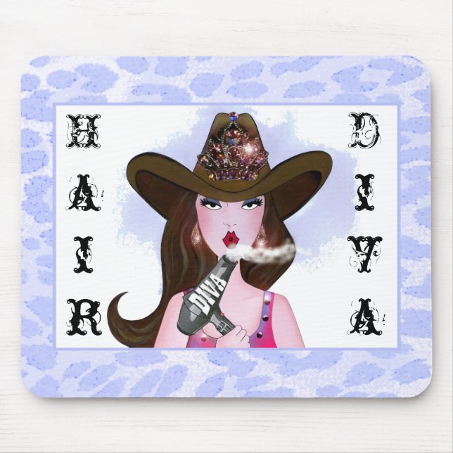 Hair DIVA Mousepad (Vorne)