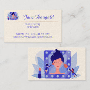 Hair Dresser Stylist Beauty Salon Wellness-Center Visitenkarte