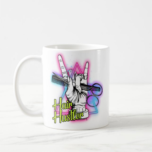 Hair Hustler Kaffeetasse (Links)