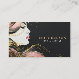 Hair Make up Artist Beauty Visitenkarte