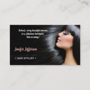 Hair Salon Business Card Terminkarte