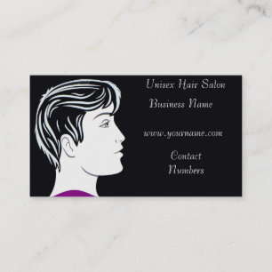 Hair Salon Business Card Visitenkarte