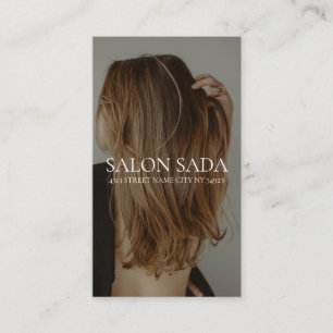 Hair Salon Business Card Visitenkarte