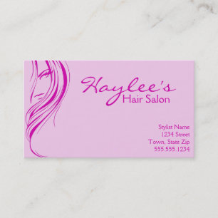 Hair Salon Business Cards Visitenkarte